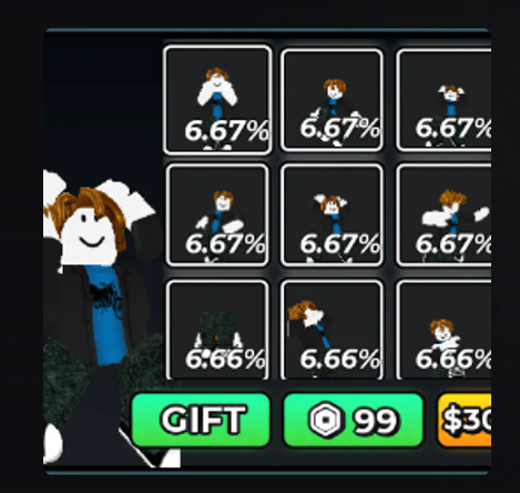 Anime Apocalypse > Emotes Pack (99R)