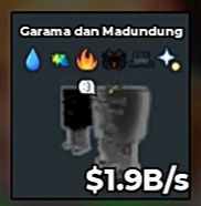 BS15703 Garama and Madundung Phantom 1.9B/s