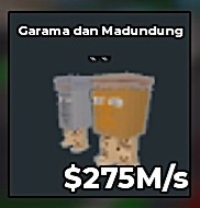 BS15712 Garama And Mandundung Caylus Trait | Fast Delivery🔥 275M/s