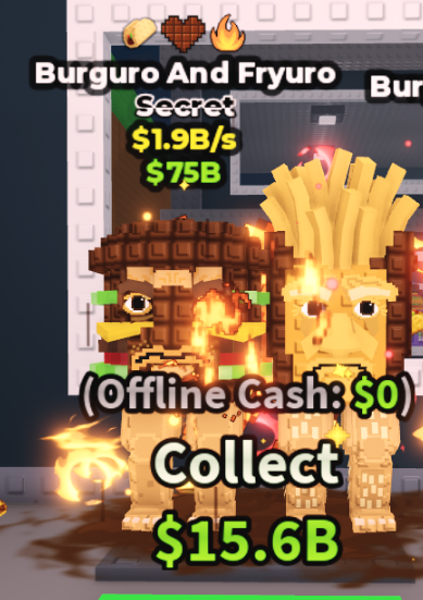 BURGURO AND FRYURO 1.9B/S (TACO, CHOCO, FIRE) #M8XF2R