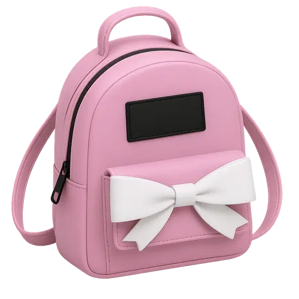 Pink Designer Backpack