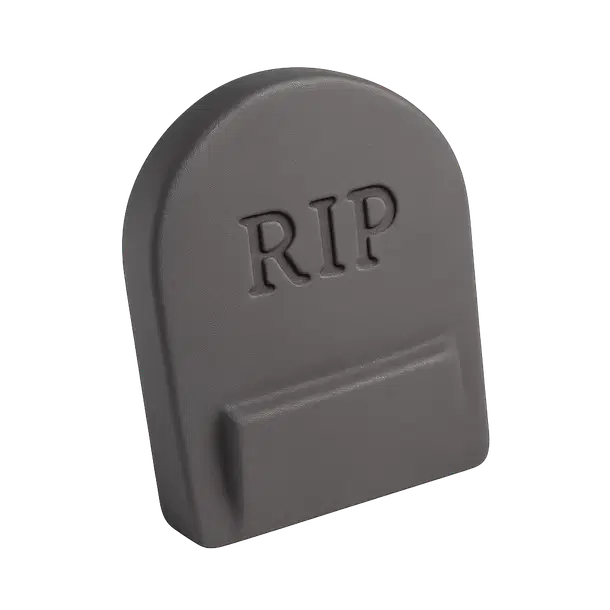 Halloween Grey Gravestone Backpack