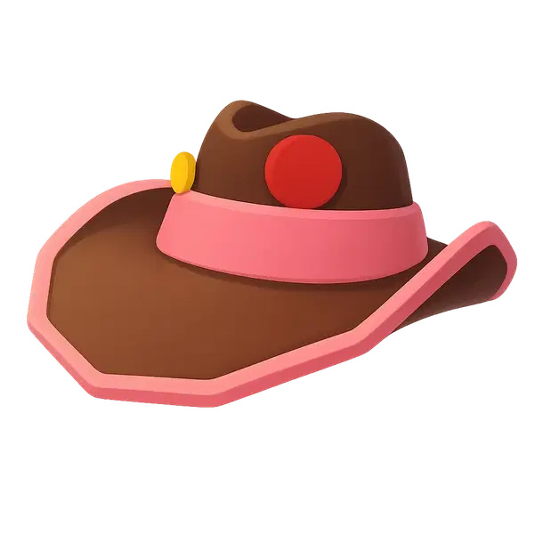 Pink Cowboy Hat