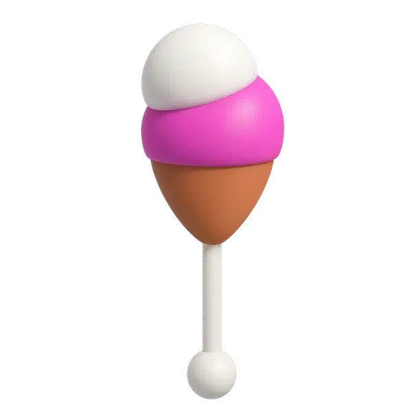 Ice Cream Rattle