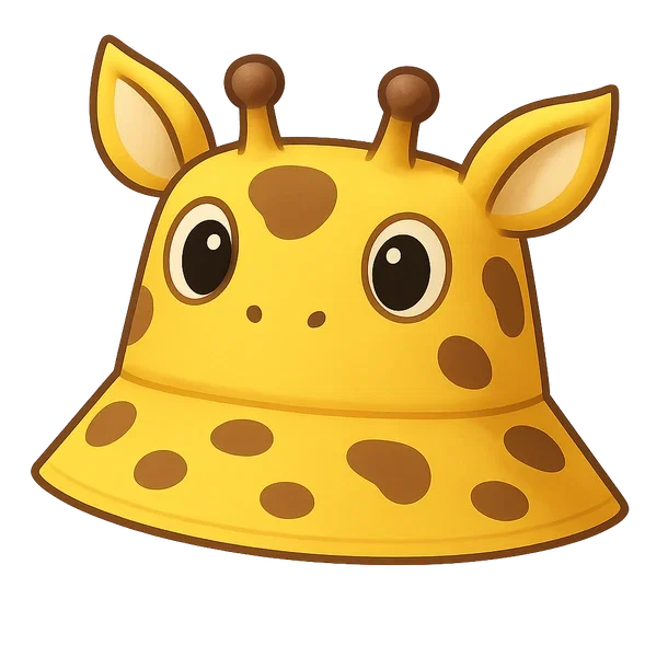 Giraffe Bucket Hat