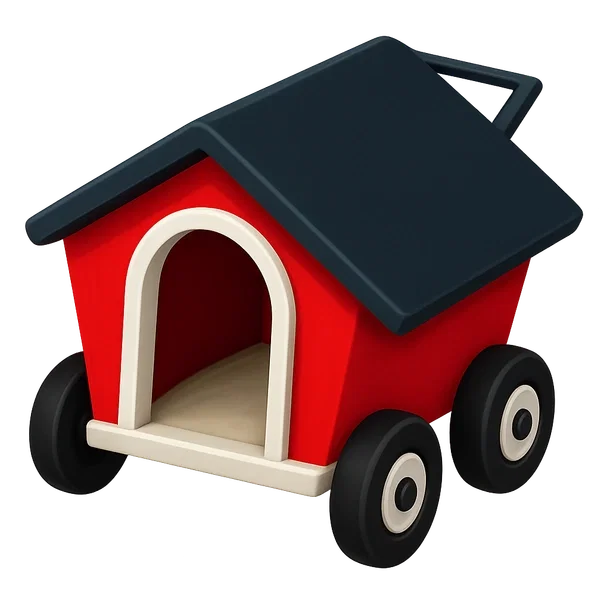 Dog House Stroller
