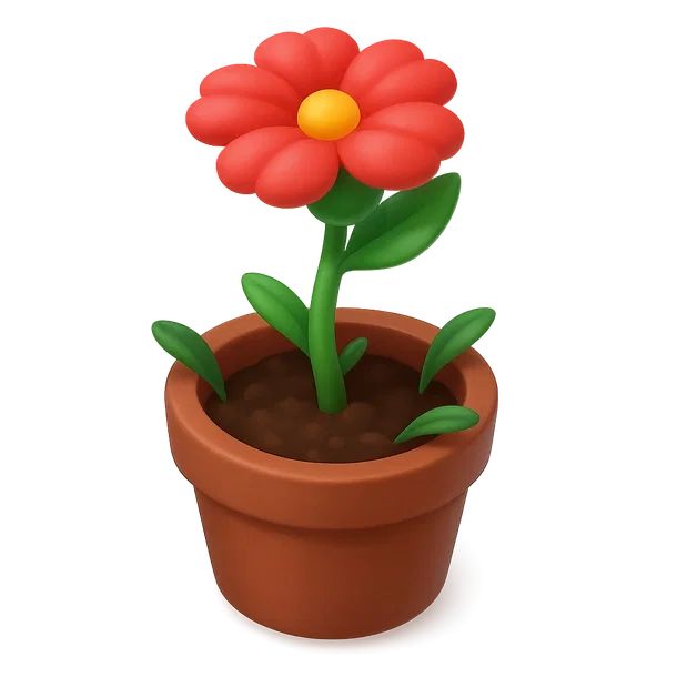 Growing Flower Hat