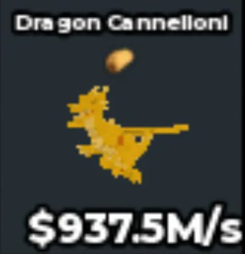 BS15730 Dragon Cannelloni Gold 937.5M/s