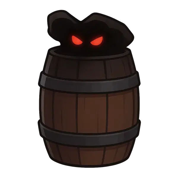 Halloween Evil Barrel Backpack