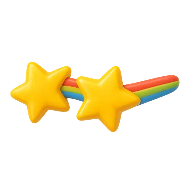 Shooting Star Glasses