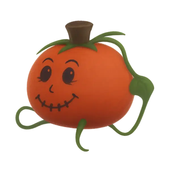 Halloween Orange Pumpkin Friend Hat