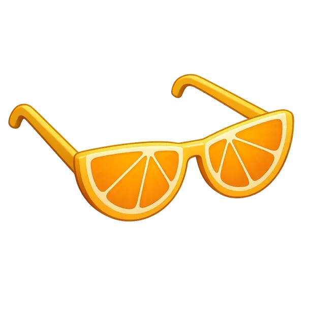 Orange Glasses