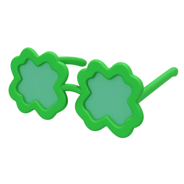 Lucky Clover Glasses
