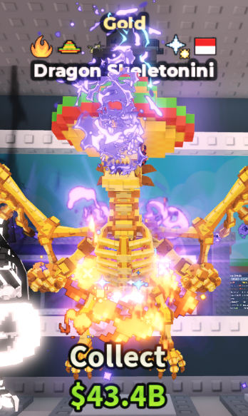 GOLD DRAGON SKELETONINI 8.6B/S (INDO, FIRE, SOMBRERO, EXPLOSIVE, SPIDER, MATTEO, COMET) #X4HT6M