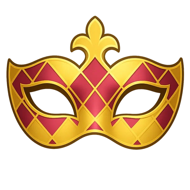Red Masquerade Mask
