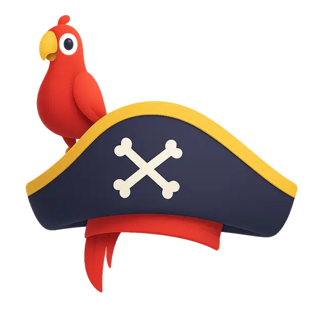 Pirate Hat & Friend