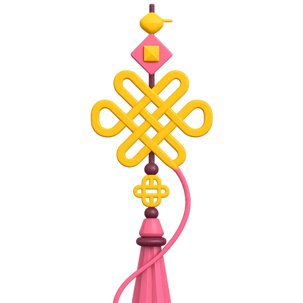 Lunar New Year Knot Earrings
