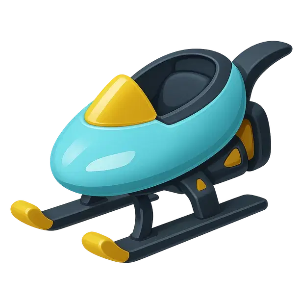 Snow Mobile Stroller