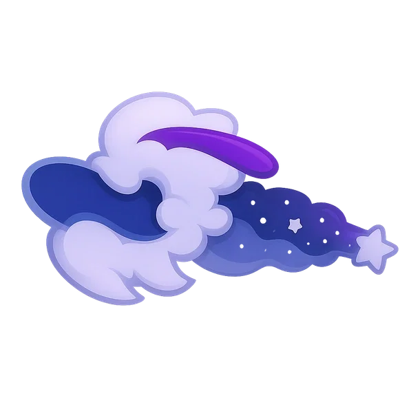 Midnight Dragon Kite