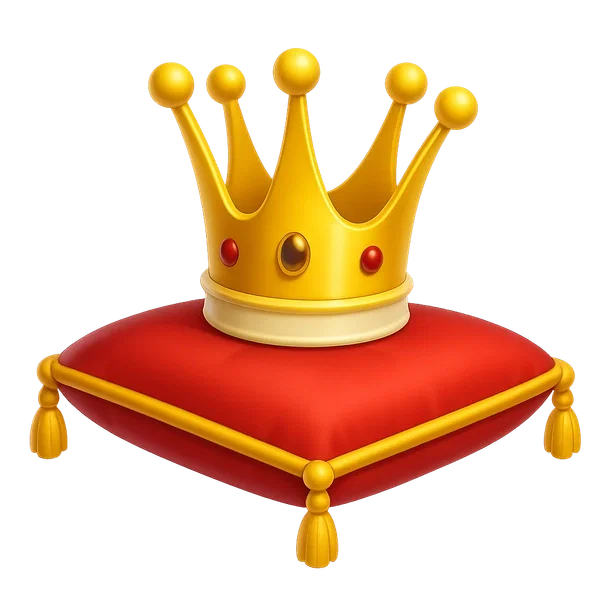 Royal Crown Pillow