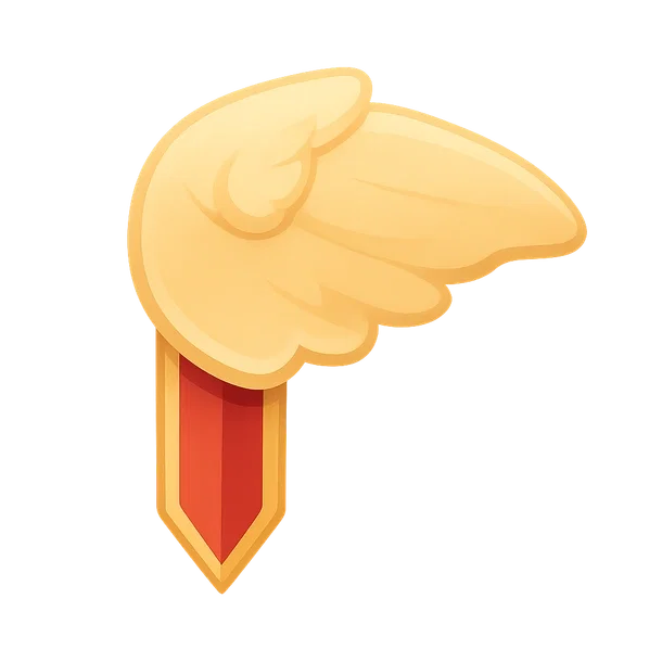 Winged Medal