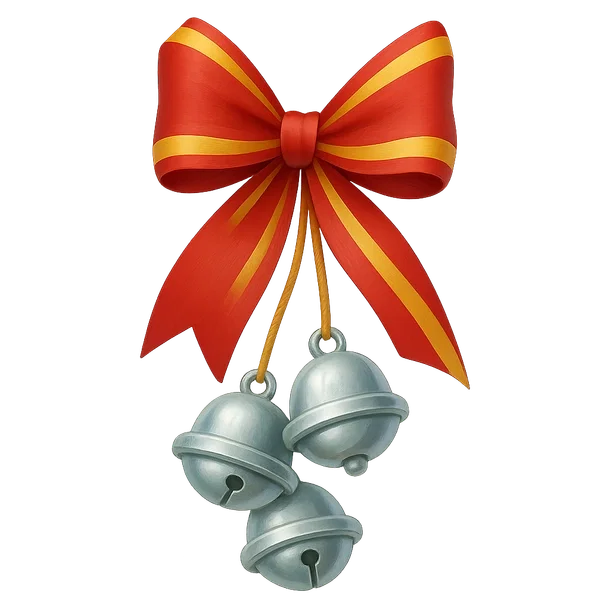 Sleigh Bell Throw Toy
