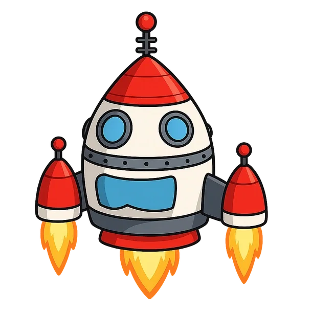Rocket Ship Hat