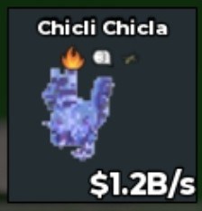 BS15782 Chicli Chicla Crystal 1.2B/s