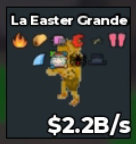 BS15805 La Easter Grande Gold 2.2B/s