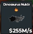 BS15849 Nuclearo Dinossauro Phantom 255M/s