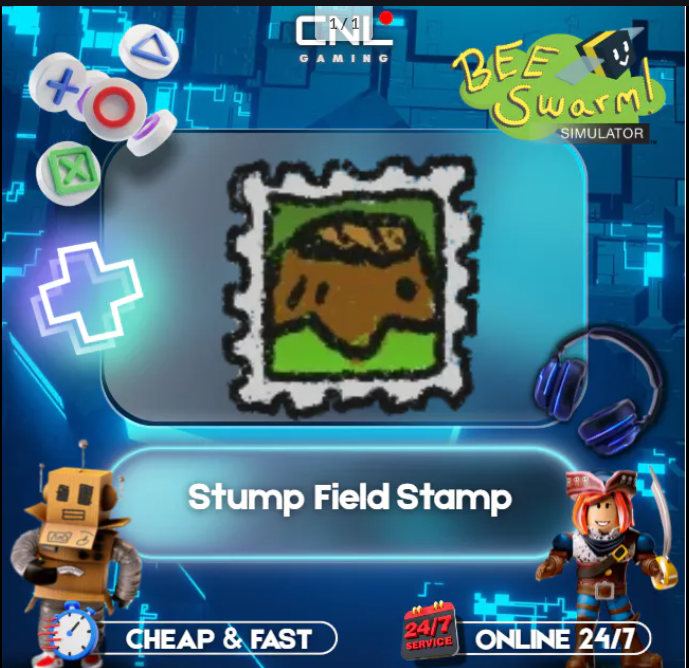 Bee Swarm Simulator | Stump Field Stamp
