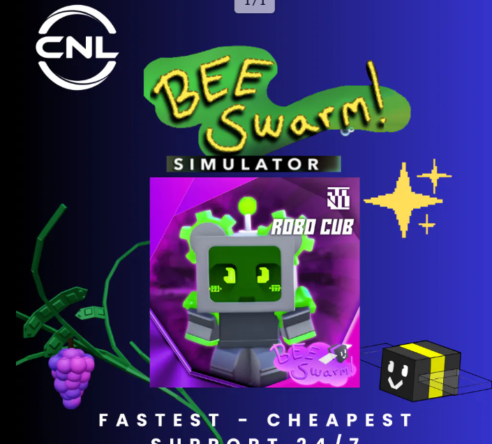 Bee Swarm Simulator | Robo Cub Skin | RBL