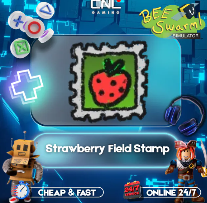Bee Swarm Simulator | Strawberry Field Stamp