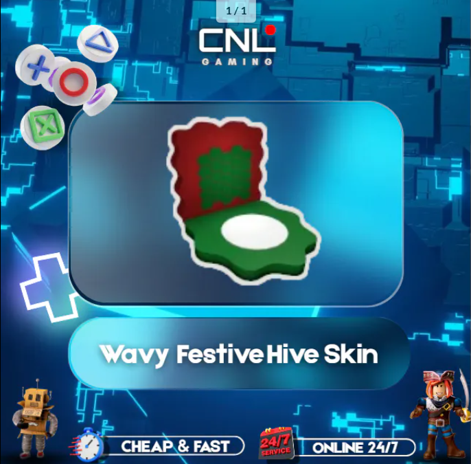 Bee Swarm Simulator > Wavy Festive Hive Skin > RBL