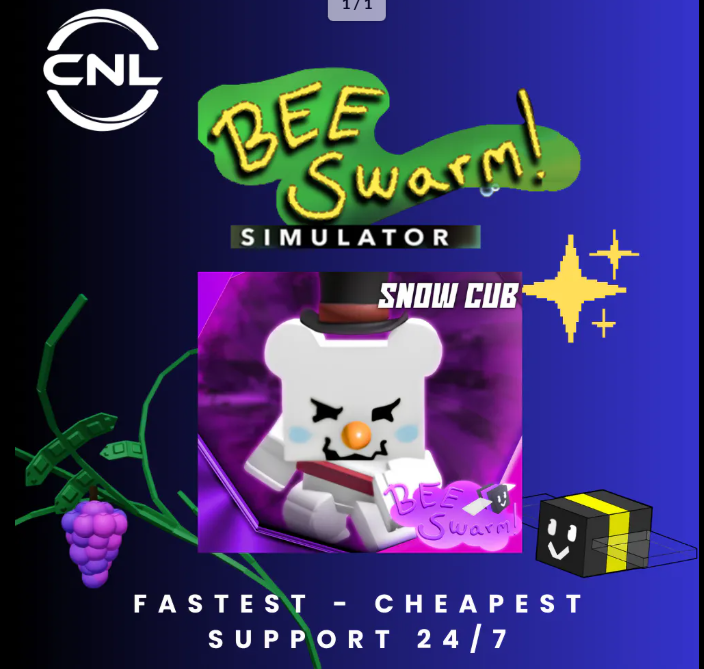 Bee Swarm Simulator | Snow Cub | RBL