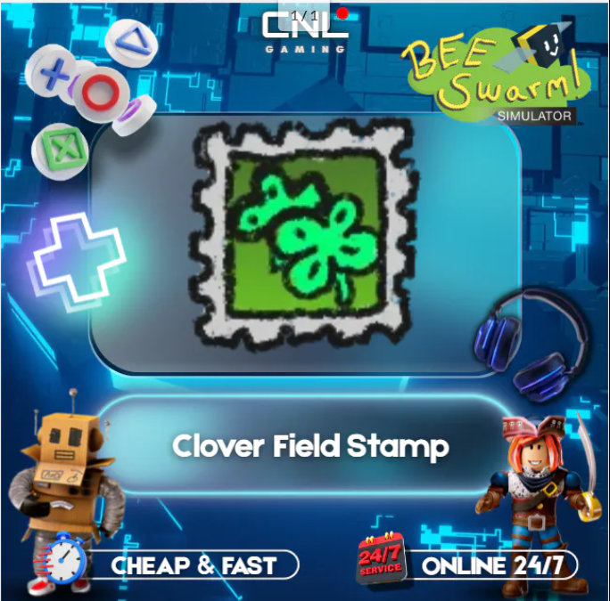 Bee Swarm Simulator | Clover Field Stamp