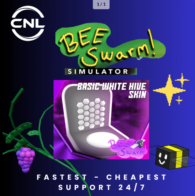 Bee Swarm Simulator | Basic White Hive Skin | RBL
