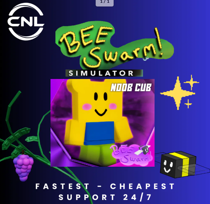 Bee Swarm Simulator | Noob Cub Skin | RBL