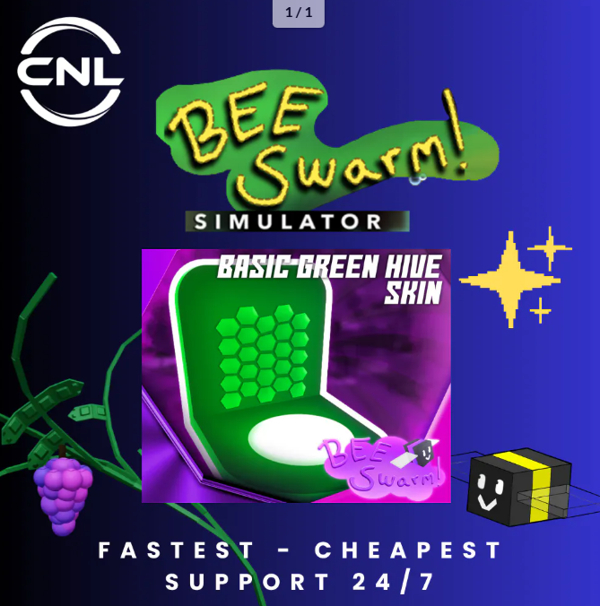 Bee Swarm Simulator | Basic Green Hive Skin | RBL