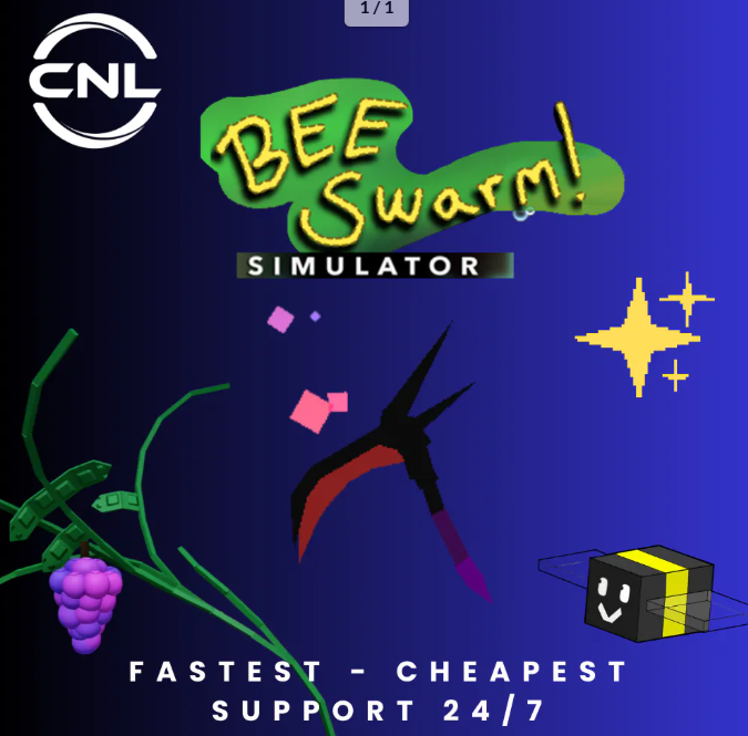 Bee Swarm Simulator | Dark Scythe Sticker | RBL