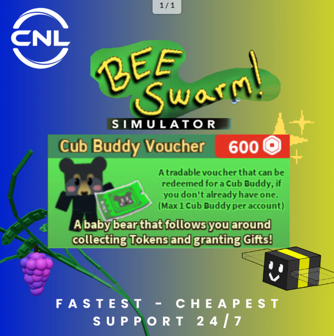 Bee Swarm Simulator | x2 Convert Speed Voucher | RBL