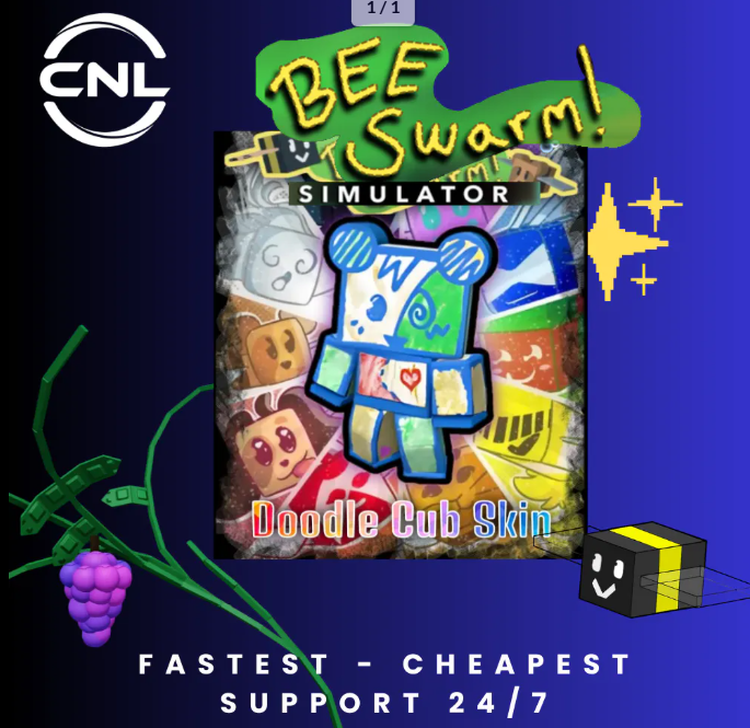 Bee Swarm Simulator > Doodle Cub Skin > RBL