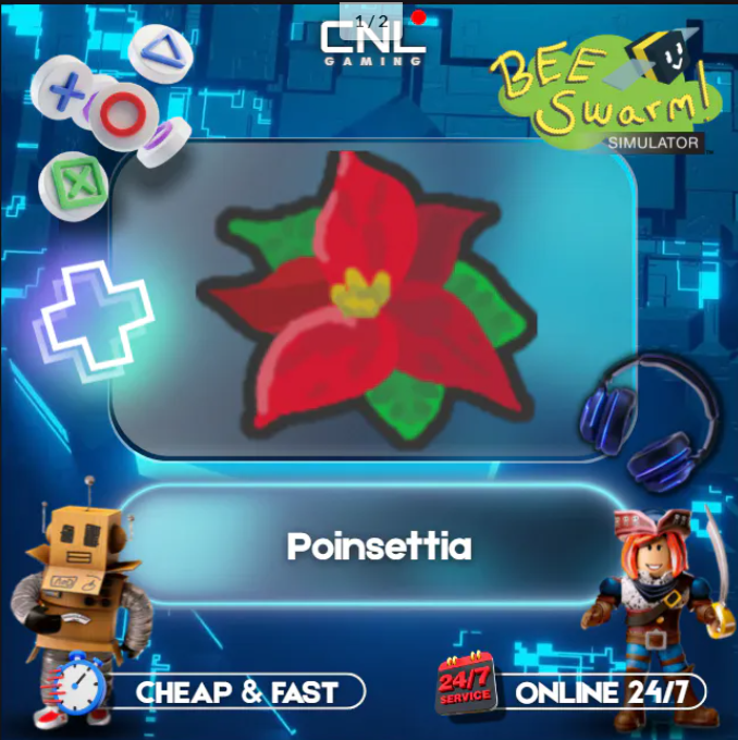 Bee Swarm Simulator | Poinsettia | Random Stat Beeequip