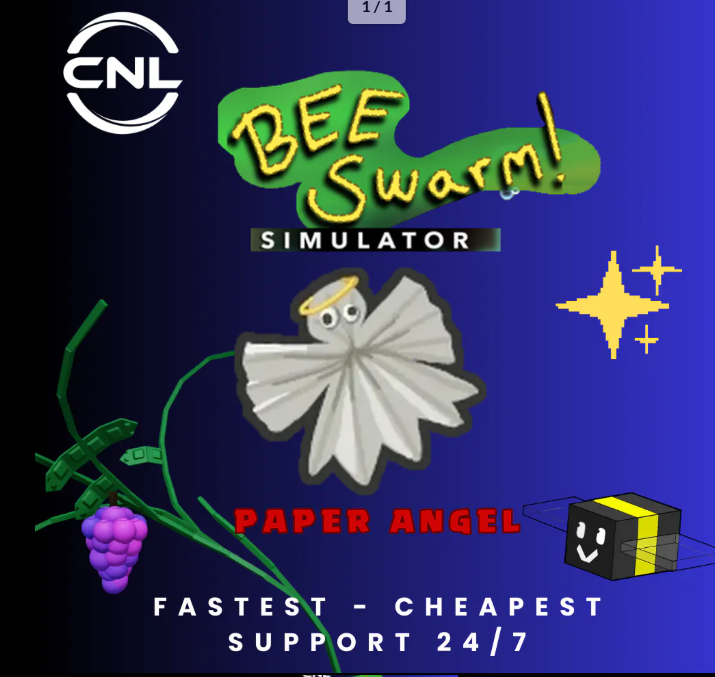 Bee Swarm Simulator | Paper Angel | Random Stat Beeequip