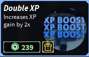 Fisch - Double XP【239R】