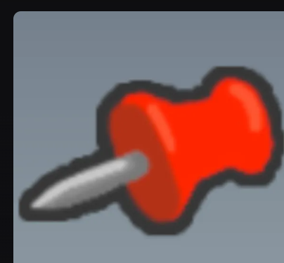 Thumbtack {HB} %2 Red Bee Attack