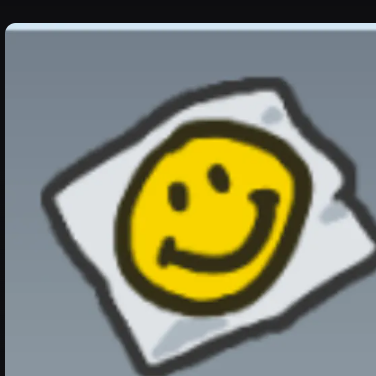|2 POT| (UNWAXED) Smiley Sticker | +7% Mark Duration|