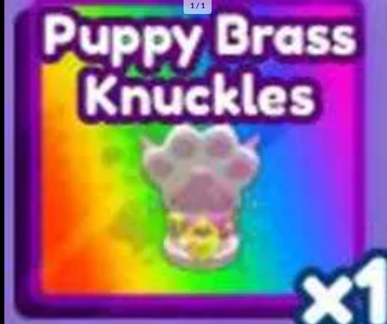 ‼️ PUPPY BRASS KNUCKLES‼️100% LEGIT 🟩 FAST AND TRUSTED 🟩