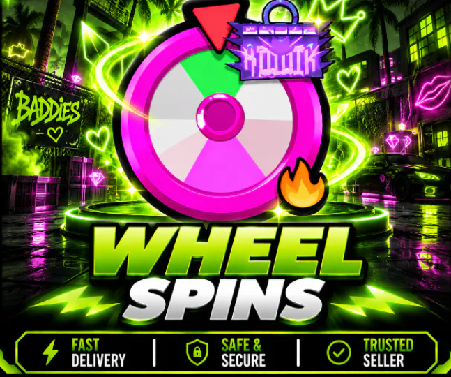 ⚡ 3 x Wheel Spin | Baddies 🎮