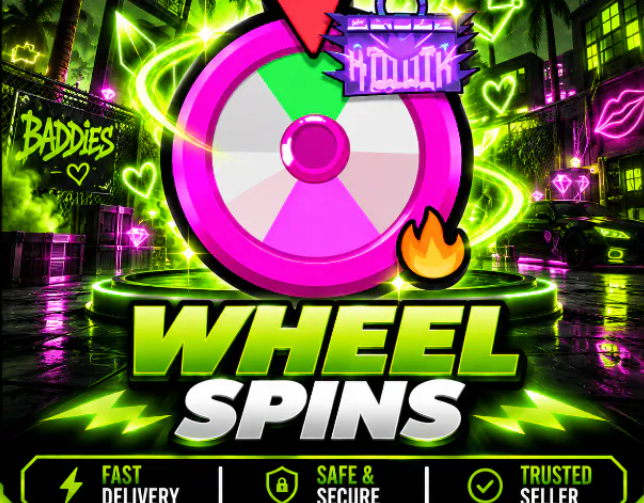 ⚡ 50 x Wheel Spin | Baddies 🎮